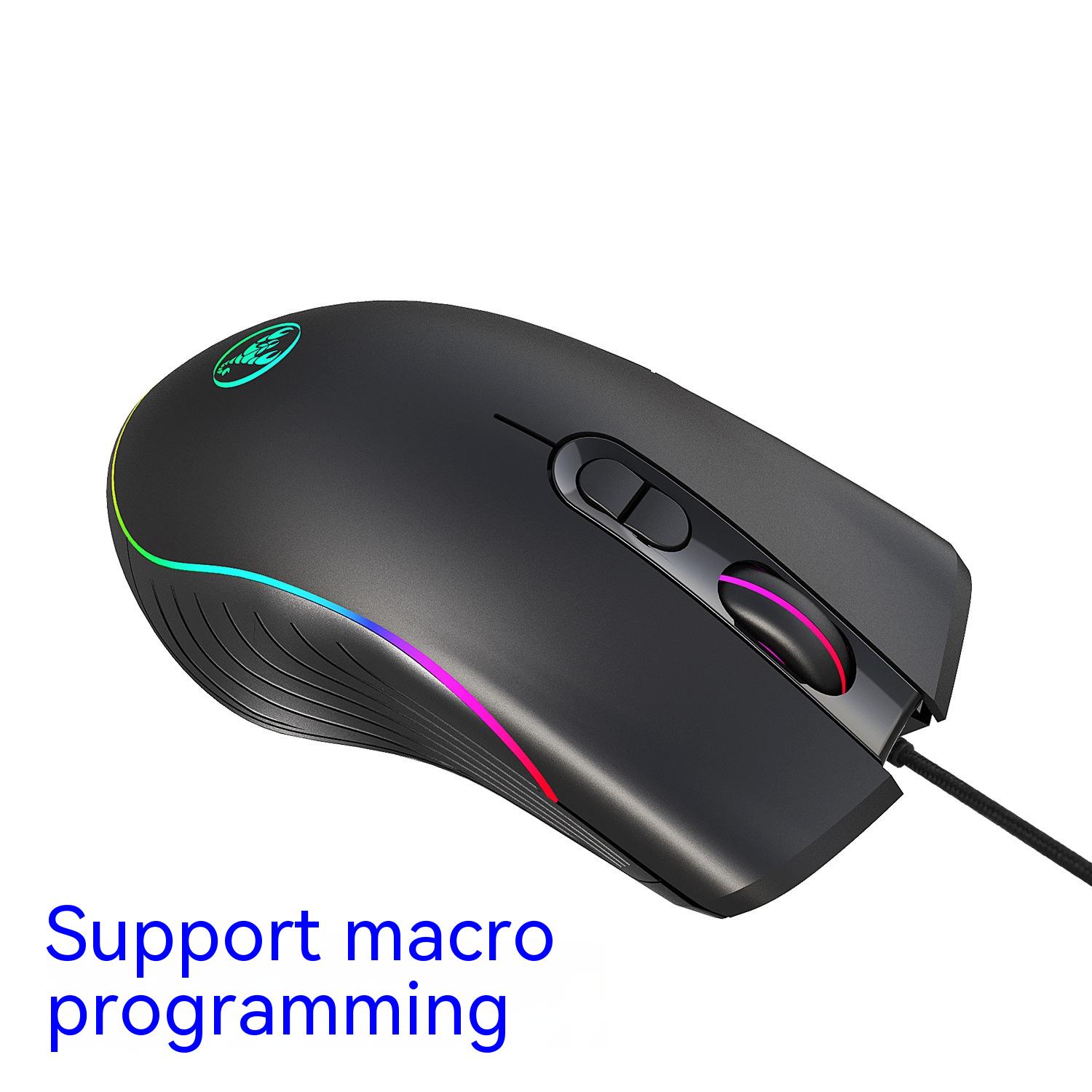 Glowing Gaming Mouse Gaming Wired Mouse — view 7
