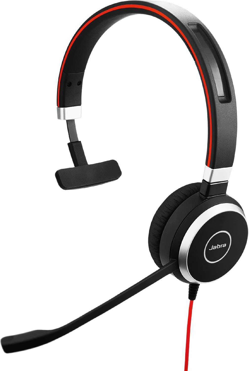 Jabra Evolve 40 UC Professional Wired Headset, Mono – Telephone Headset for Greater Productivity, Superior Sound for Calls and Music, 3.5mm Jack/USB Connection, All-Day Comfort Design, UC Optimized — view 4