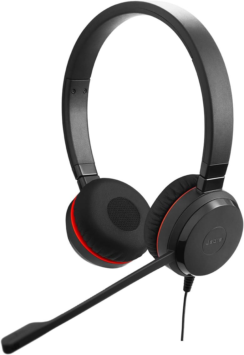 Jabra Evolve 20SE USB-C UC Stereo Wired Headset/Music Headphones — view 3