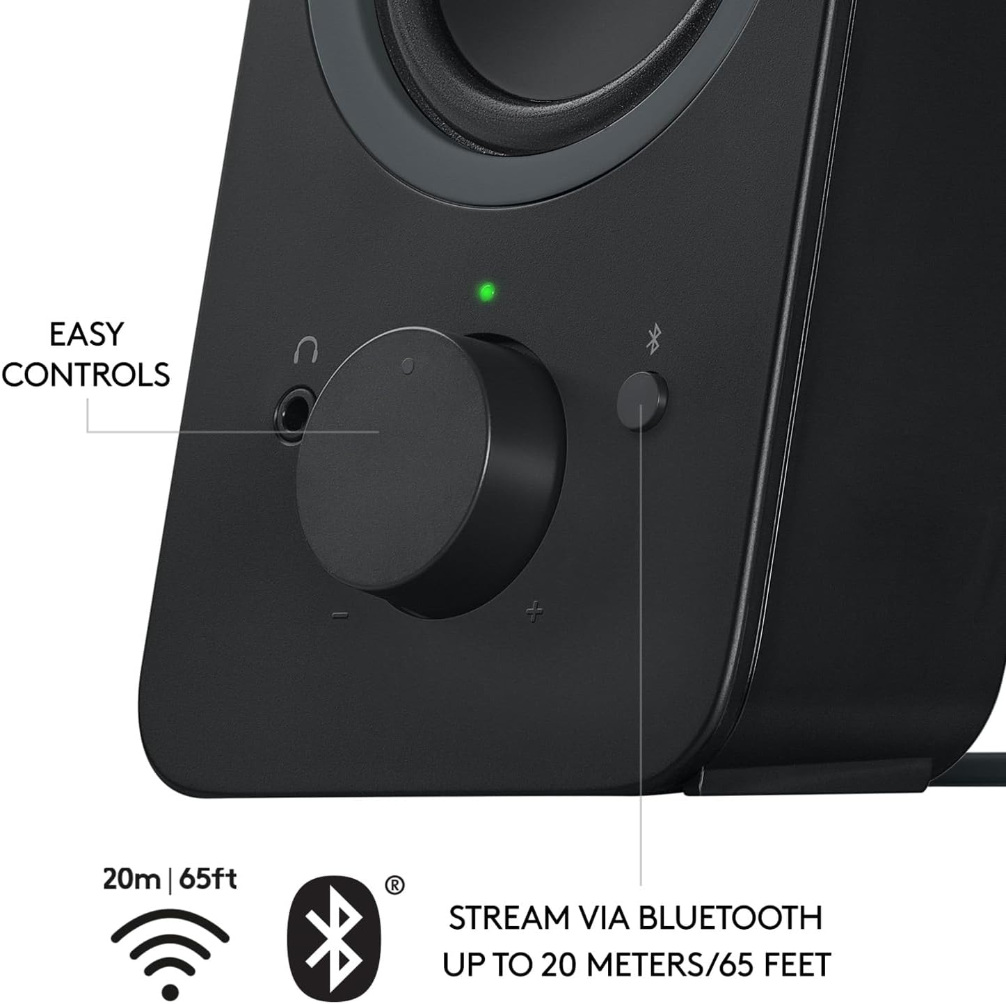 Logitech Z207 2.0 Stereo Computer Speakers with Bluetooth — view 4