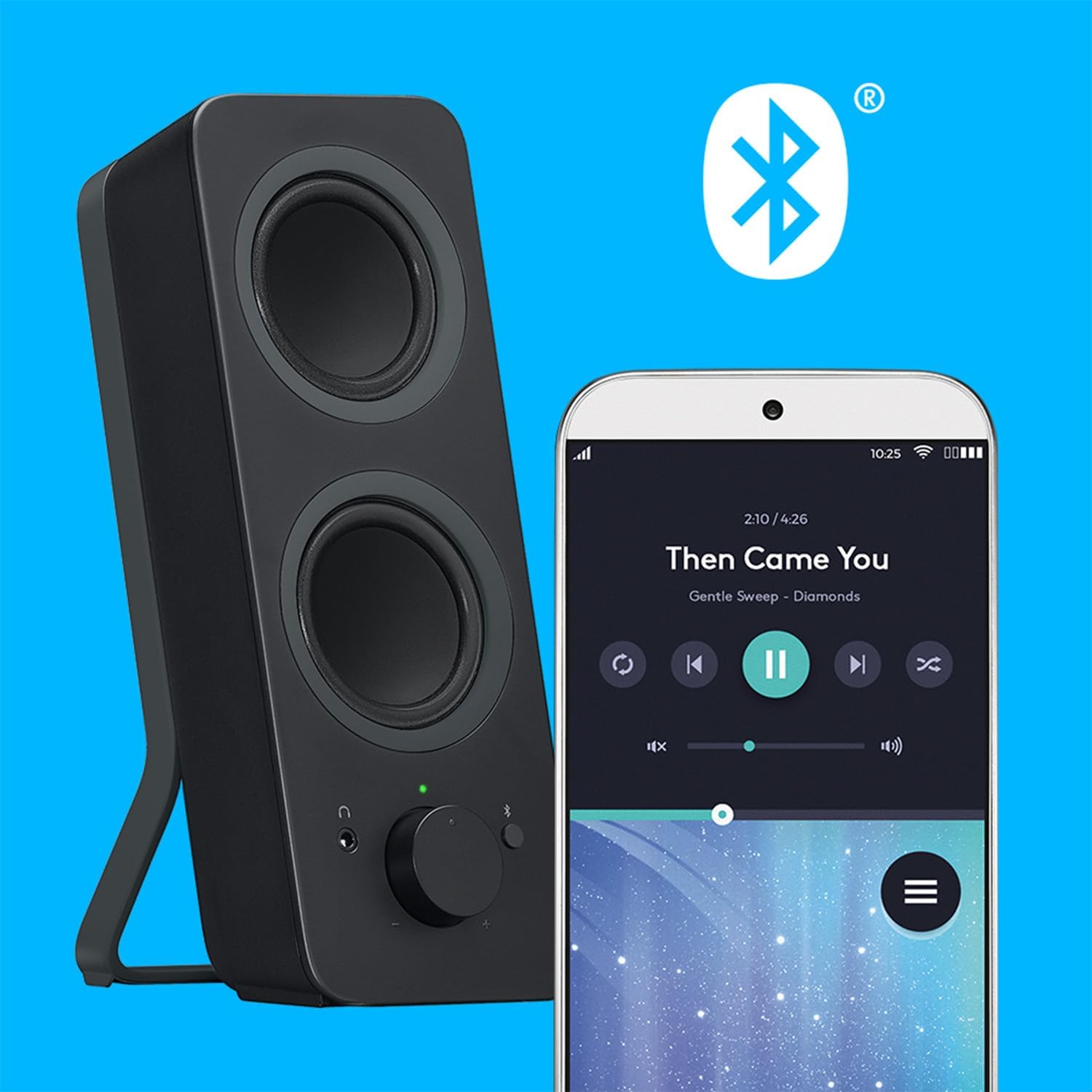 Logitech Z207 2.0 Stereo Computer Speakers with Bluetooth — view 5