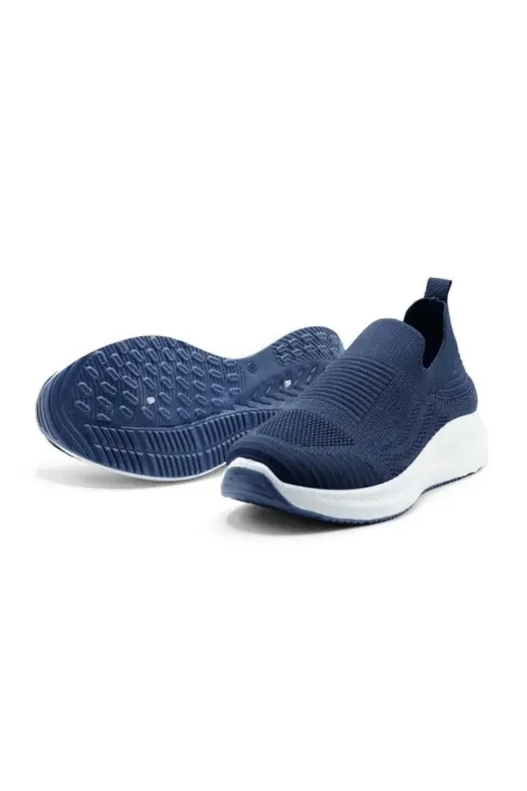 Blue Slip-On Walking Sneakers Size 40-45 — 40 — view 2