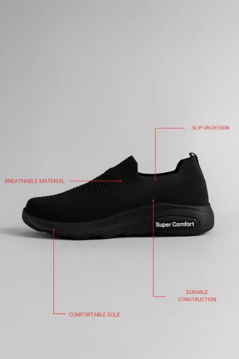 Mens Casual Skechers Black EVA Footwear — 39 — view 2