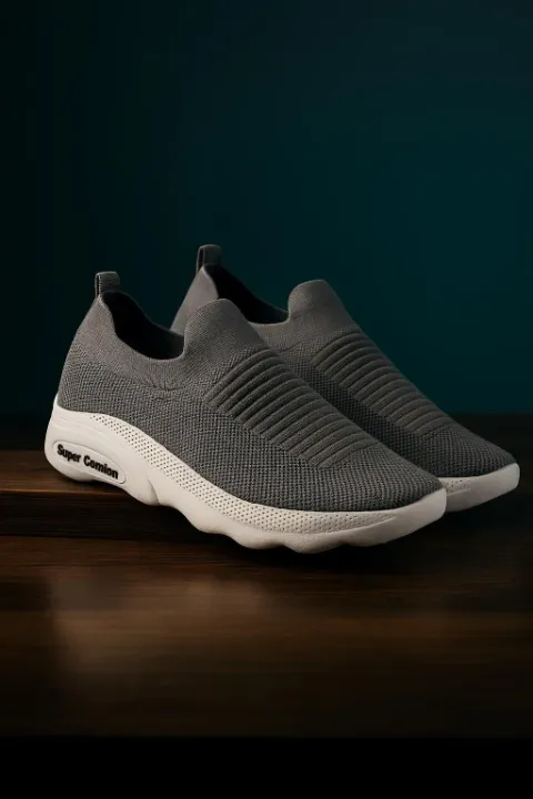Mens EVA Casual Skechers Grey Sizes 39 To 45 — 40 — view 3