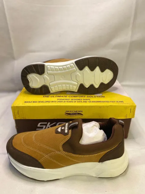 Stove Men's Mustard Skechers EVA Casual Slip-On Shoes Sizes 39 to 44 — 39 — view 2