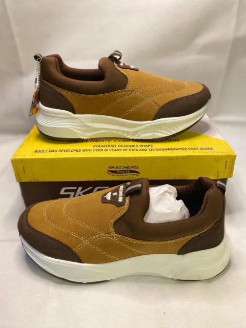 Stove Men's Mustard Skechers EVA Casual Slip-On Shoes Sizes 39 to 44 — 39 — view 3