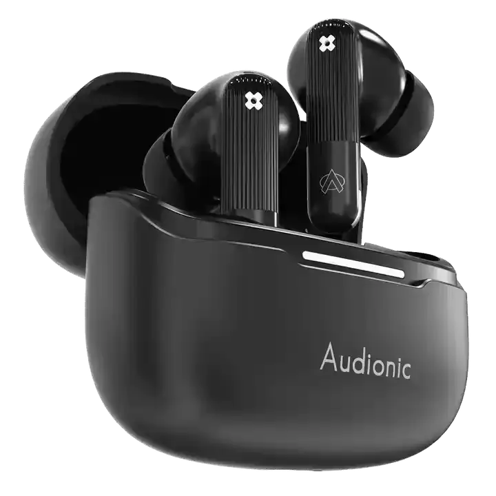 Trance Airbud 850 Hexa Mic with ANC — Color: Obsidian Black — view 2