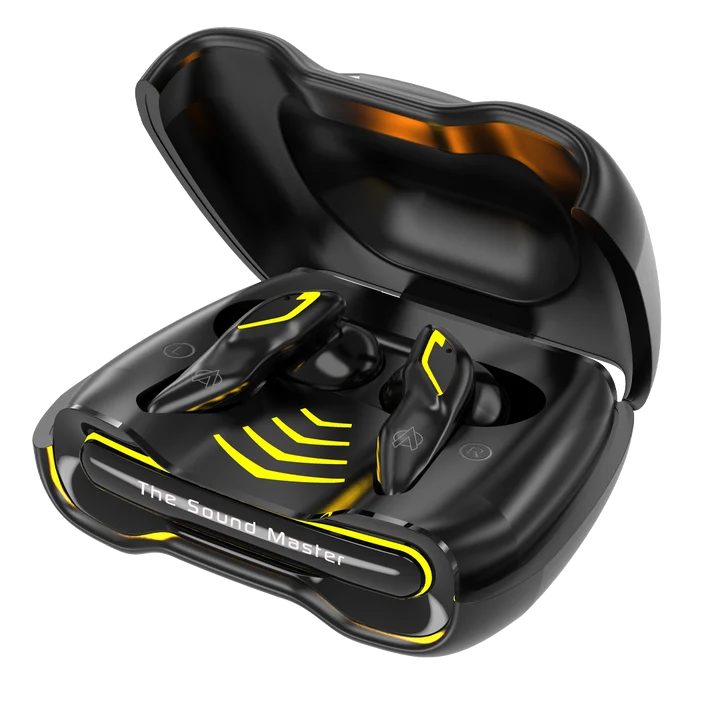 Audionic Battlebuds Gaming Earbuds BT 5.4 — Color: Black — view 2