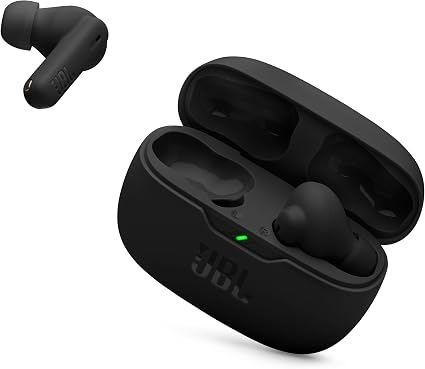 JBL Vibe Beam 2 True Wireless Earbuds In-Ear Active Noise Cancelling Black — Black