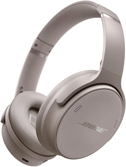 Bose QuietComfort Wireless Noise Cancelling Over-Ear Headphones, Bluetooth, Sandstone