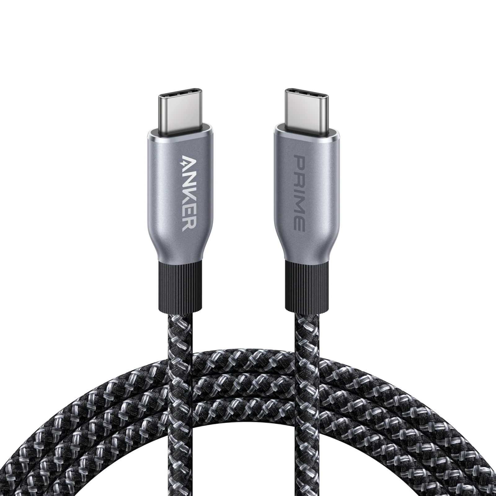 Anker USB-C to USB-C Charging Cable, 240W Upcycled-Braided, 3 ft or 6 ft — 3ft — view 2