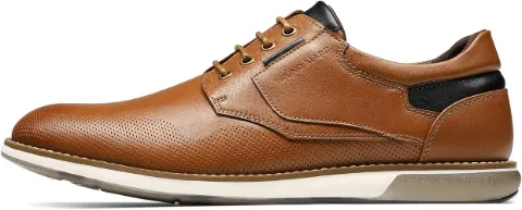 Bruno Marc Men's Dress Oxfords Casual Derby Sneakers — Brown
