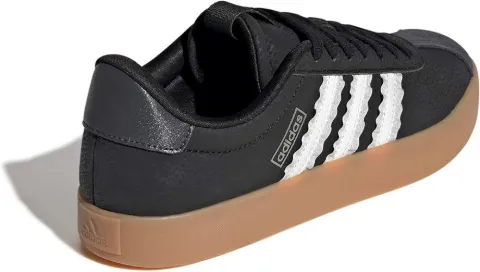 adidas Women's VL Court 3.0 Sneakers, Low-Cut Casual Shoes — Earth Strata/Chalk White/Gum, 6 — view 3