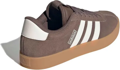 adidas Women's VL Court 3.0 Sneakers, Low-Cut Casual Shoes — Earth Strata/Chalk White/Gum, 6 — view 7