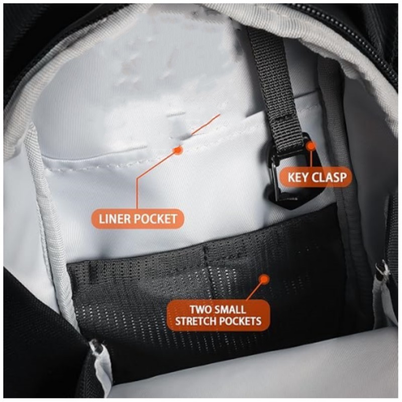 Fitness Magnetic Kettle Bag Crossbody Bag Magnetic Gym Bag For Men And Women Sling Bottle With Magnetic Attachment Water Bottle Holder — view 4