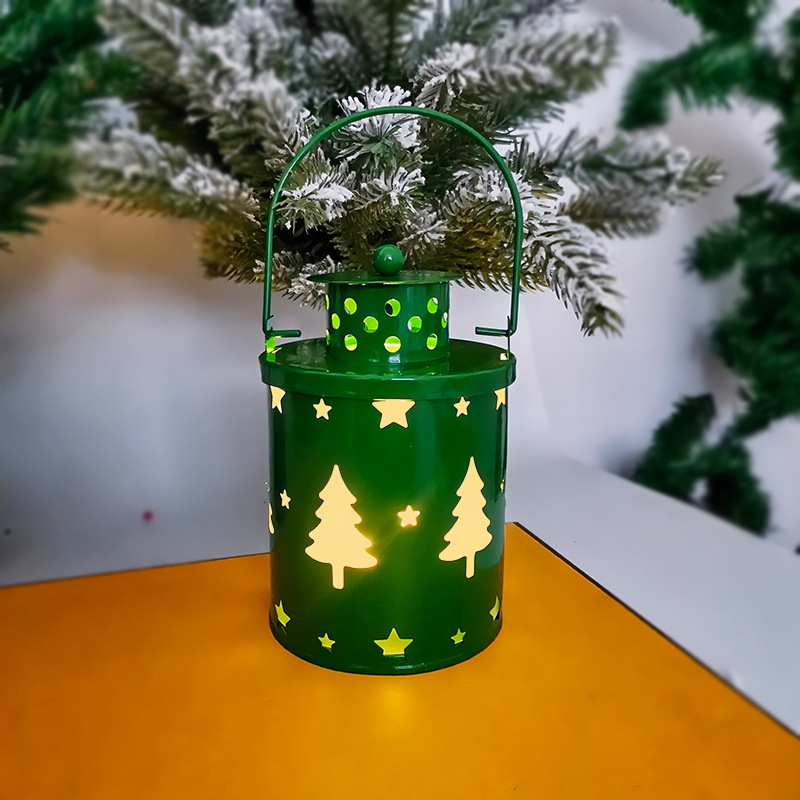 Christmas Candle Lights LED Small Lanterns Wind Lights Electronic Candles Nordic Style Creative Holiday Decoration Decorations — view 7