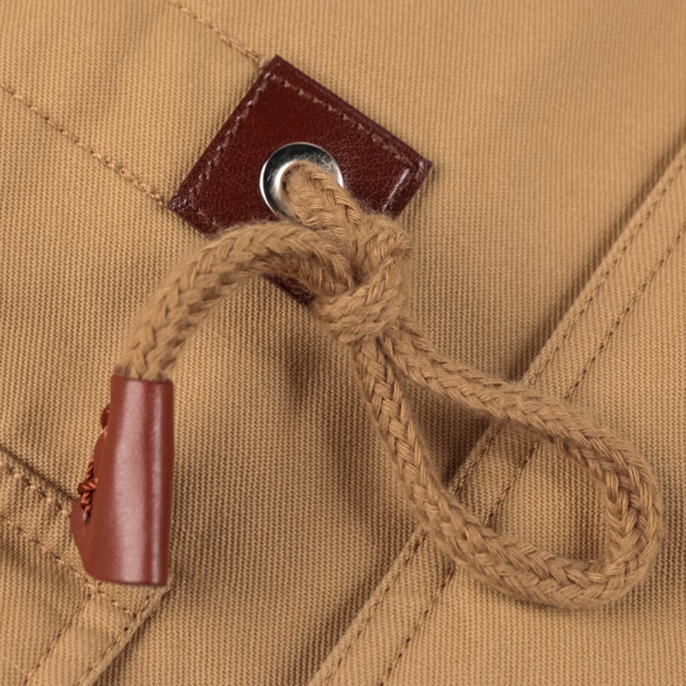Winter Zip-up Coat Warm Thickened Detachable Hooded Jacket Multi-pocket Button Drawstring Long Sleeve Tops Men's Cargo Clothing — view 4