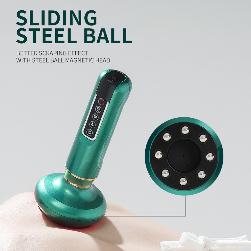 Electric Vacuum Cupping Massager For Body Anti-Cellulite Suction Cup Gua Sha Massage Body Cups Guasha Fat Burning Slimming Jars — view 6