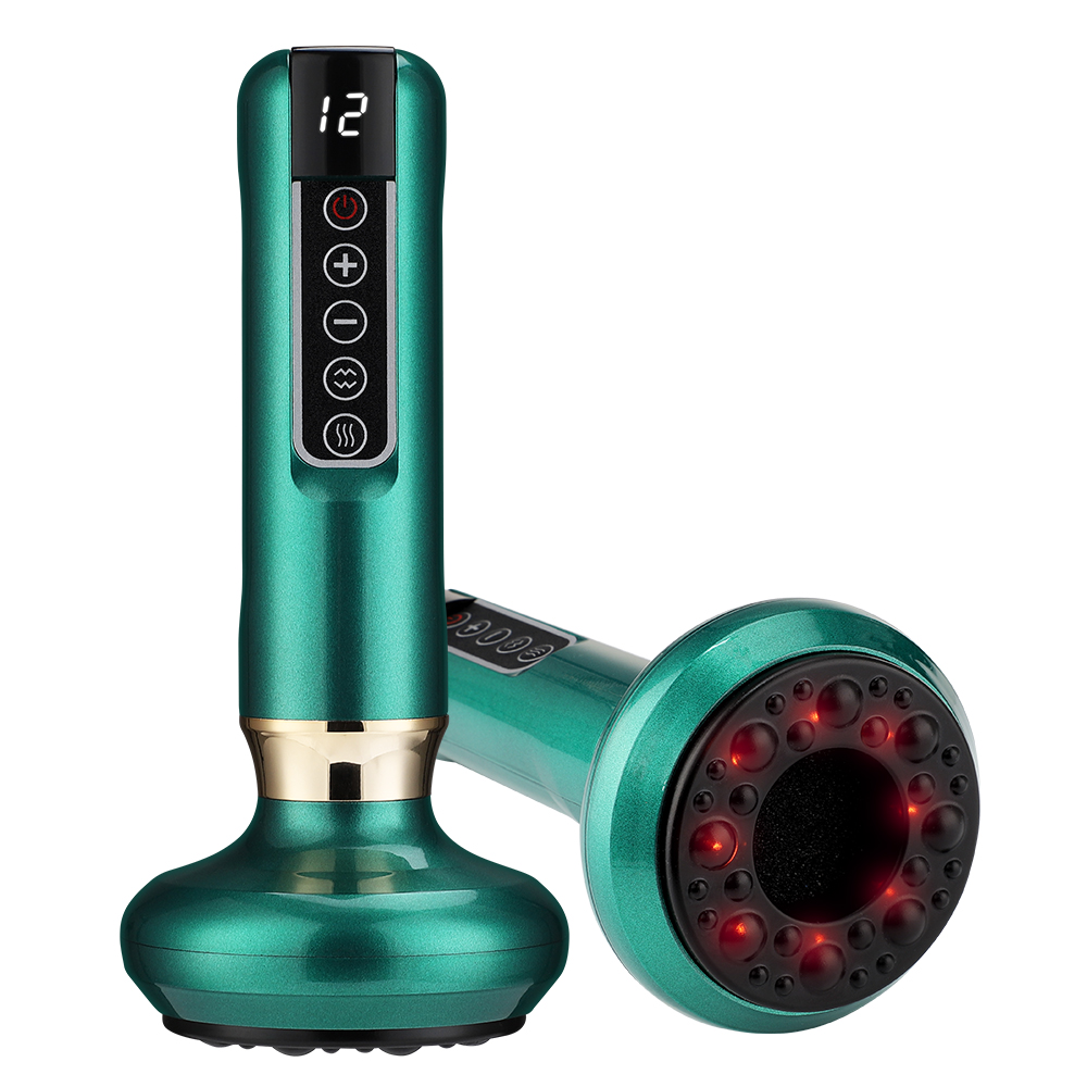 Electric Vacuum Cupping Massager For Body Anti-Cellulite Suction Cup Gua Sha Massage Body Cups Guasha Fat Burning Slimming Jars — view 8