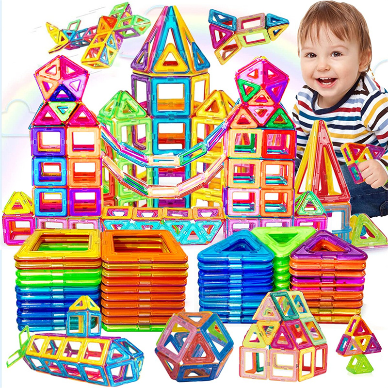 Magnetic Building Blocks DIY Magnets Toys For Kids Designer Construction Set Gifts For Children Toys — view 2