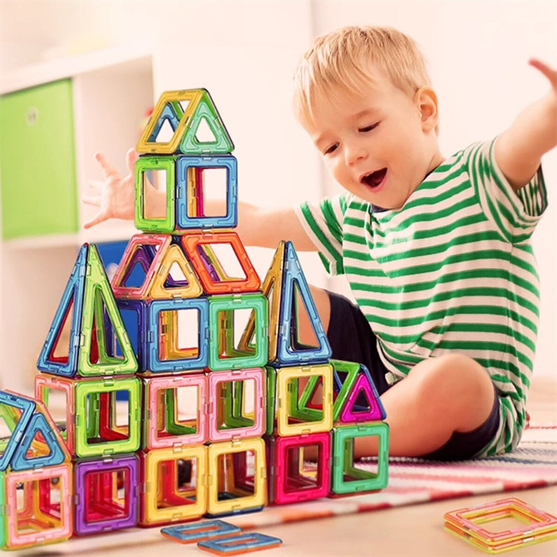 Magnetic Building Blocks DIY Magnets Toys For Kids Designer Construction Set Gifts For Children Toys — view 4
