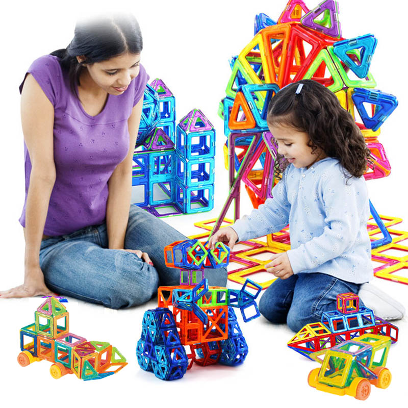 Magnetic Building Blocks DIY Magnets Toys For Kids Designer Construction Set Gifts For Children Toys — view 7