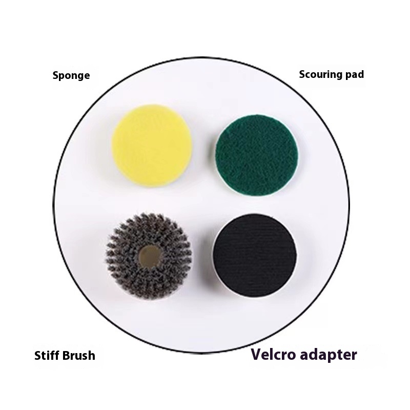Multifunctional Smart Display Electric Cleaning Brush Wireless Kitchen Sink Cleaning Brush Waterproof Electric Pot Brush Cleaning Tool — view 8