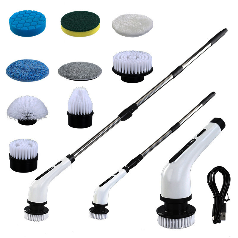 Electric Multifunction Cleaning Brush Scrubbing Brush Charging Waterproof — view 4
