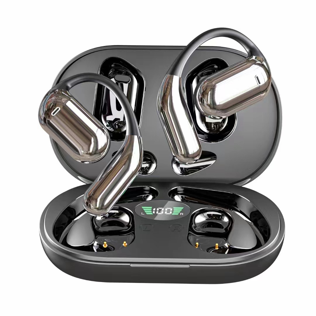 In-ear Noise-canceling Sports Ear-hook Bluetooth Earphones — view 5