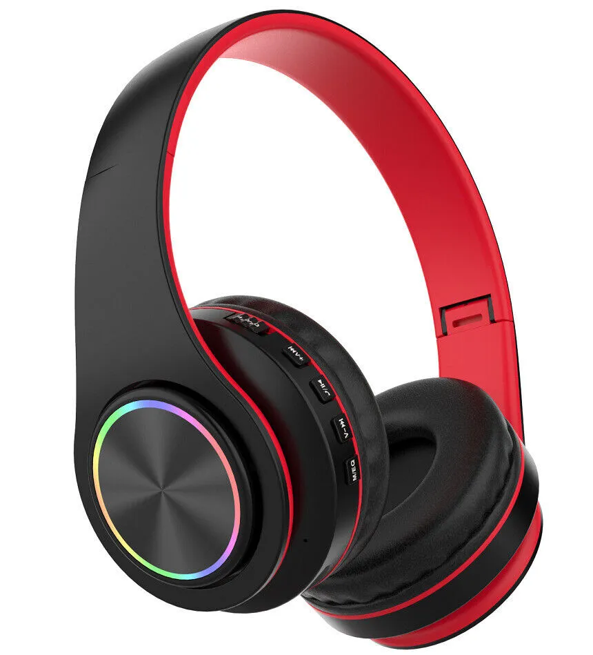 Super Bass Wireless Bluetooth Headphones Foldable Stereo Earphones Headsets Mic — view 2
