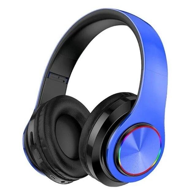 Super Bass Wireless Bluetooth Headphones Foldable Stereo Earphones Headsets Mic — view 3