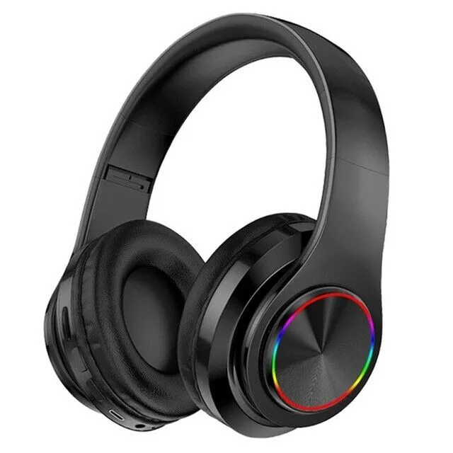 Super Bass Wireless Bluetooth Headphones Foldable Stereo Earphones Headsets Mic — view 5
