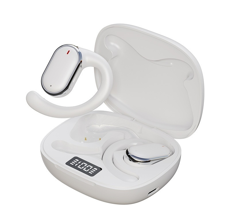 Hanging Ear Sports Bluetooth Earphones With Digital Display And Long Battery Life — view 3