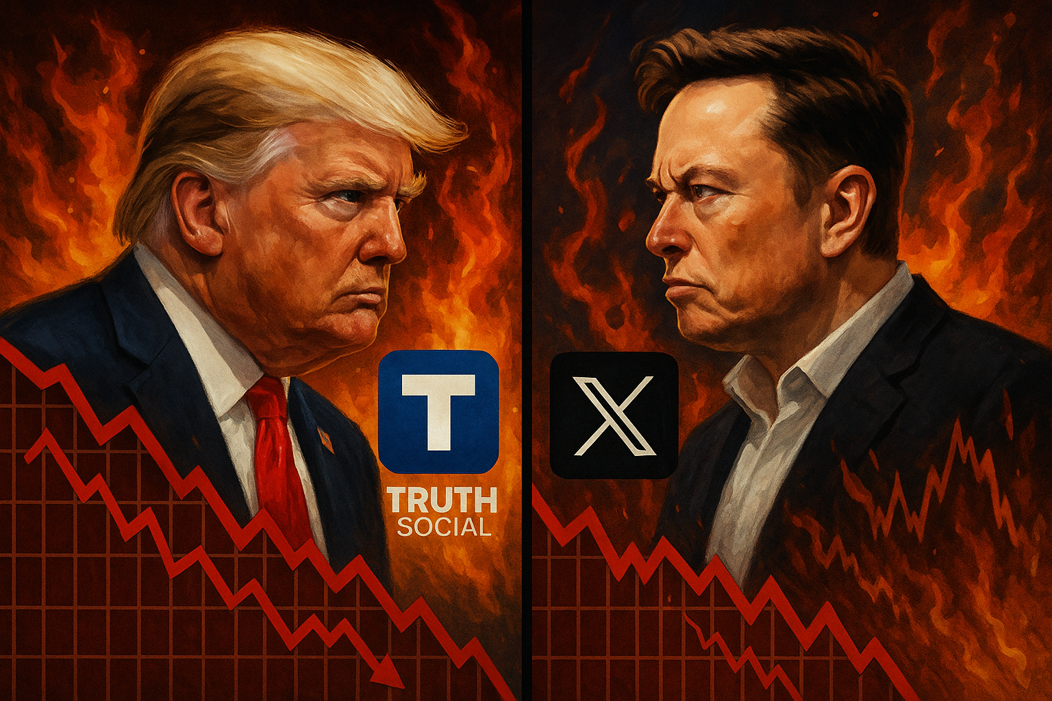 Trump-Musk Feud Explodes: Billions Lost, Political Fallout