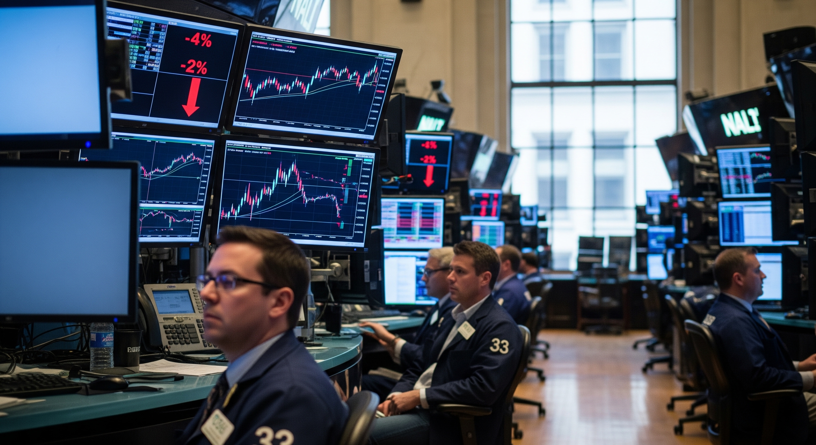 Wall Street's Dip: Tech Selloff and Fed Jitters