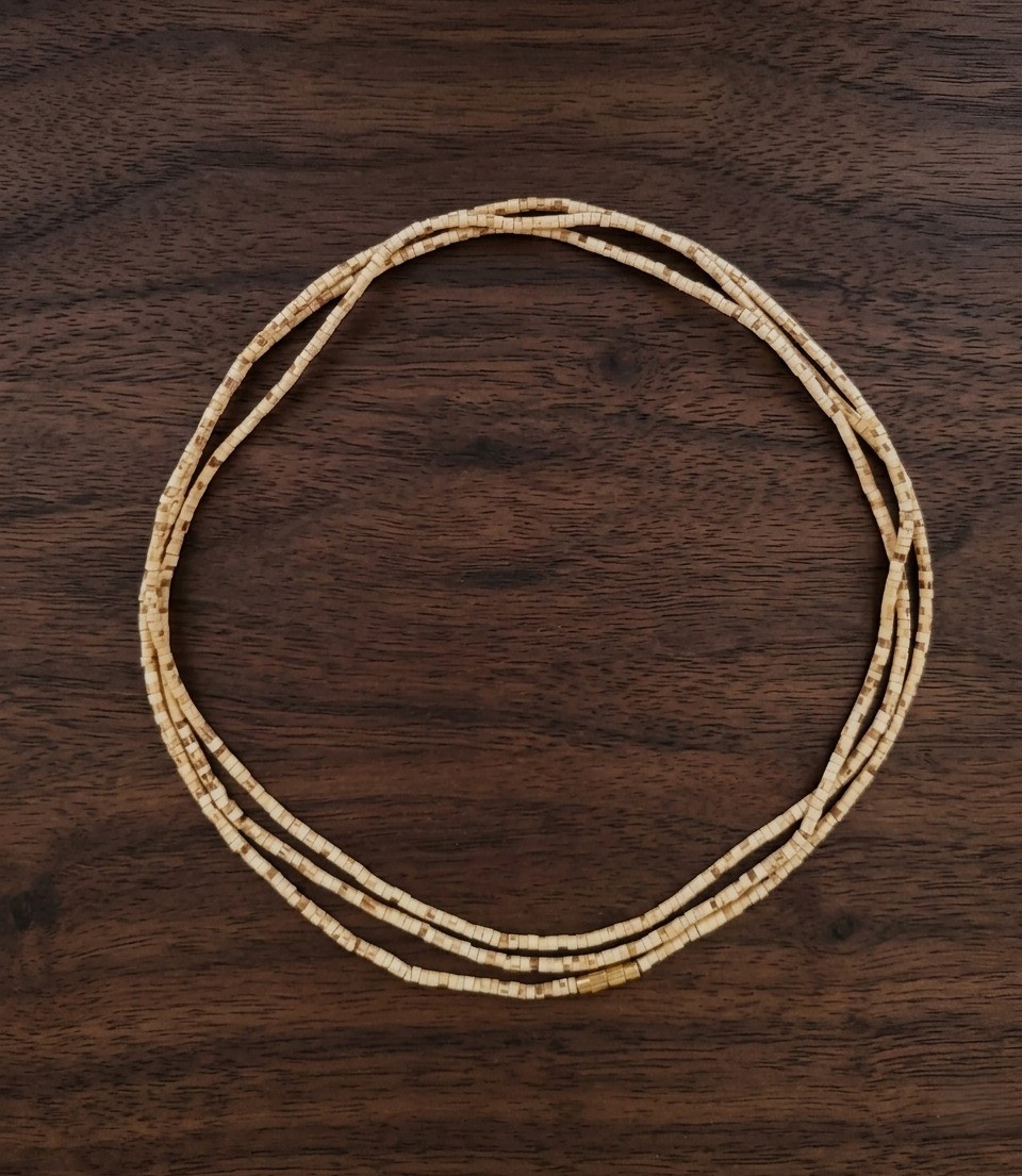 Tulsi Kanthi (Neck) Mala - Triple Round thumbnail 1