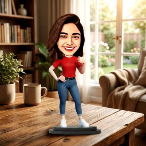 Custom Photographer Caricature | Unique Gift for Camera Lovers