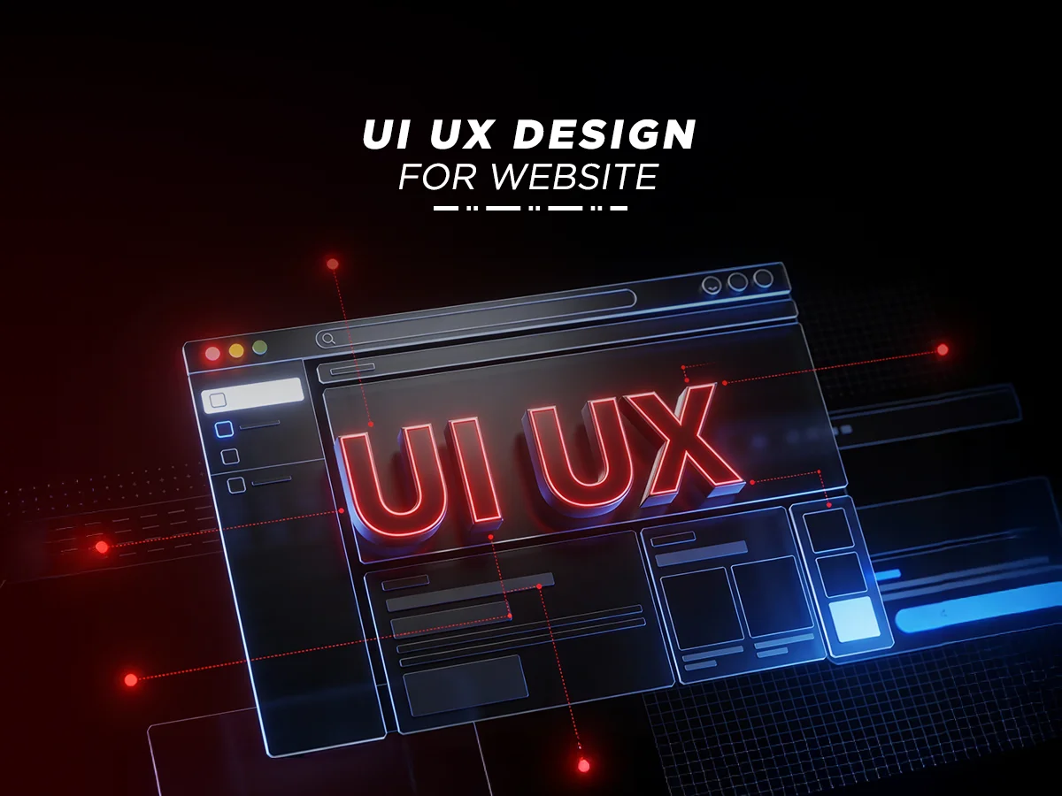 UI UX design for websites