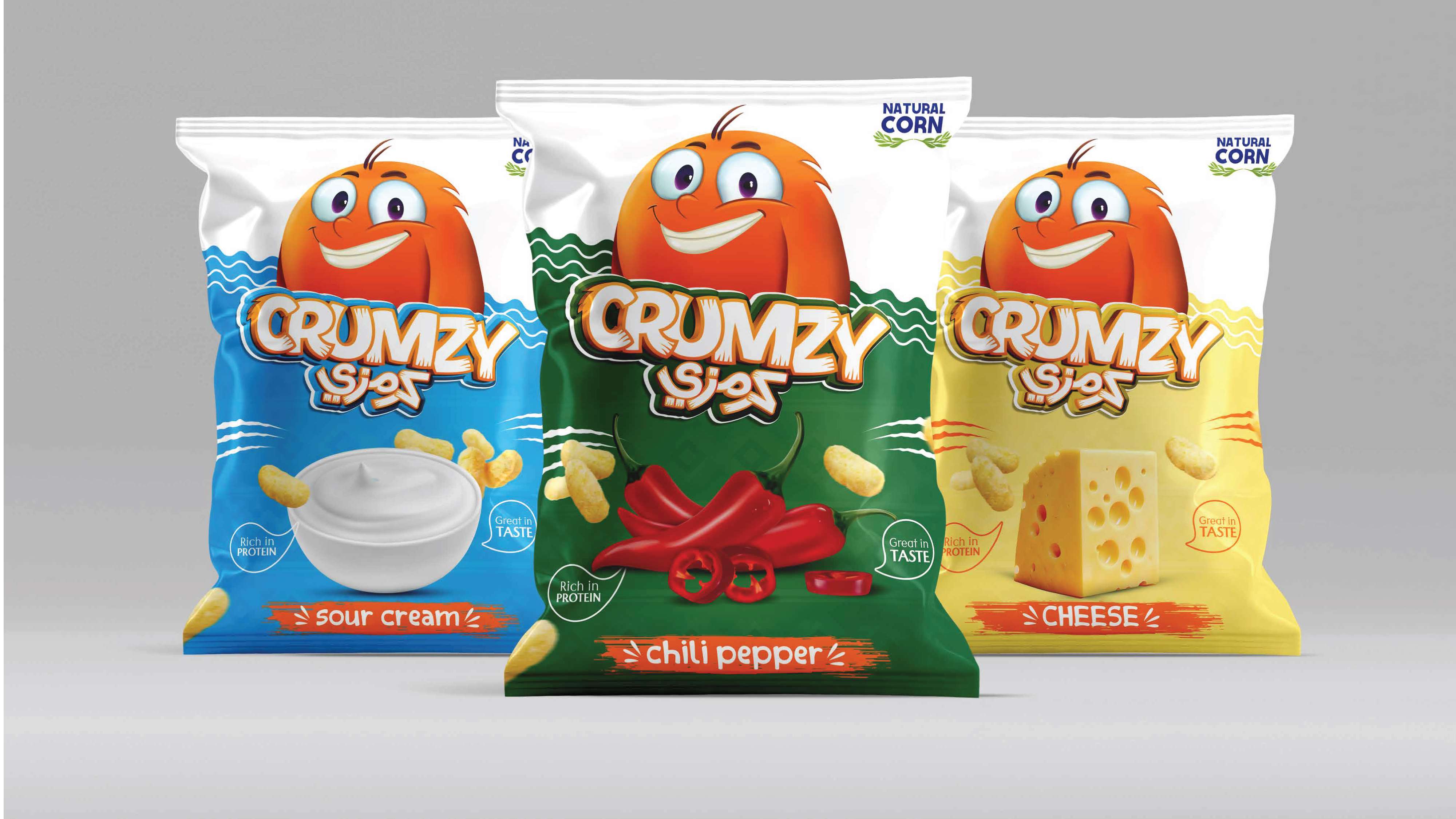 Crumzy Food Branding Project  - Branding Agency