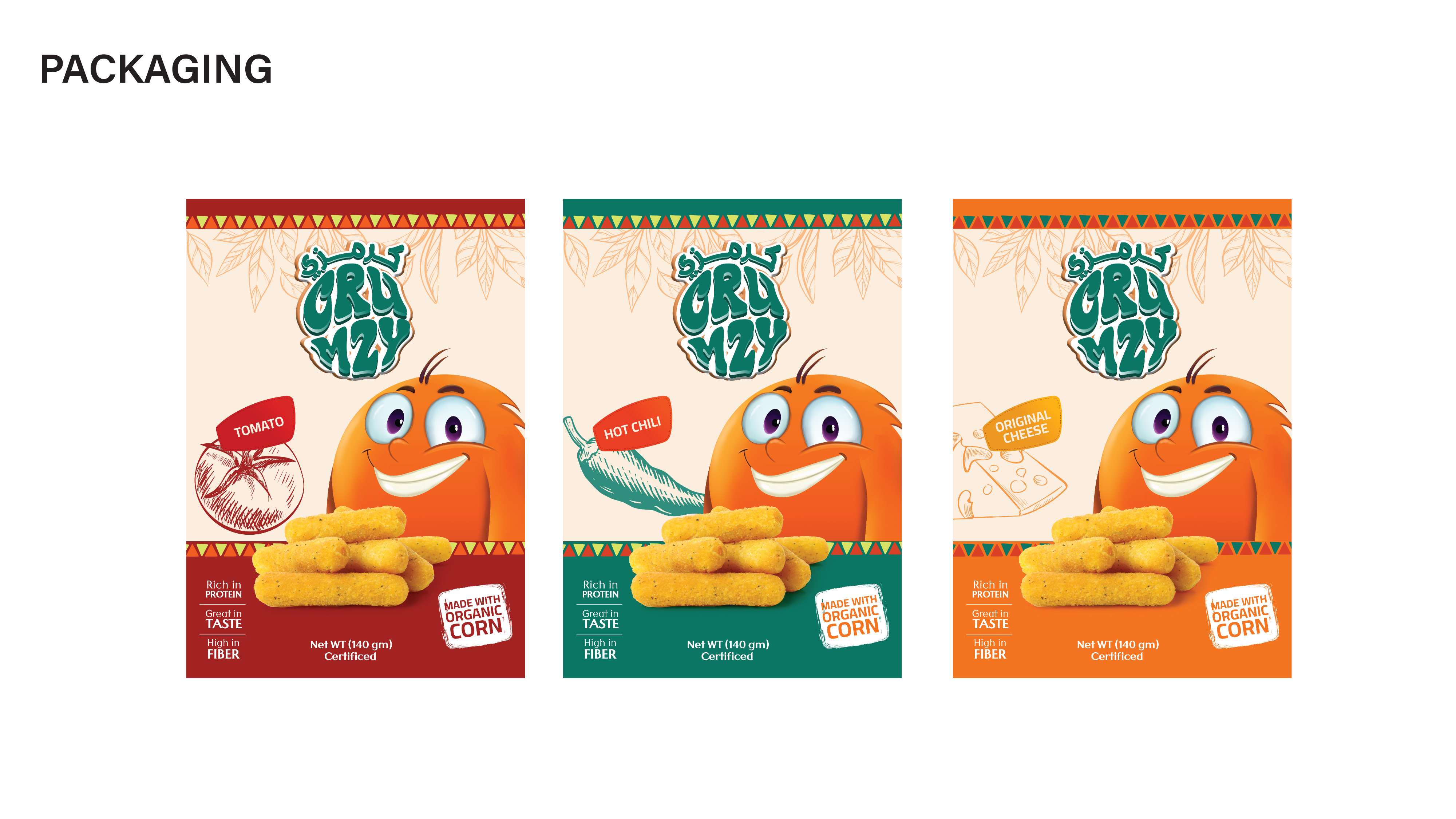 Crumzy Food Branding Project  - Branding Agency