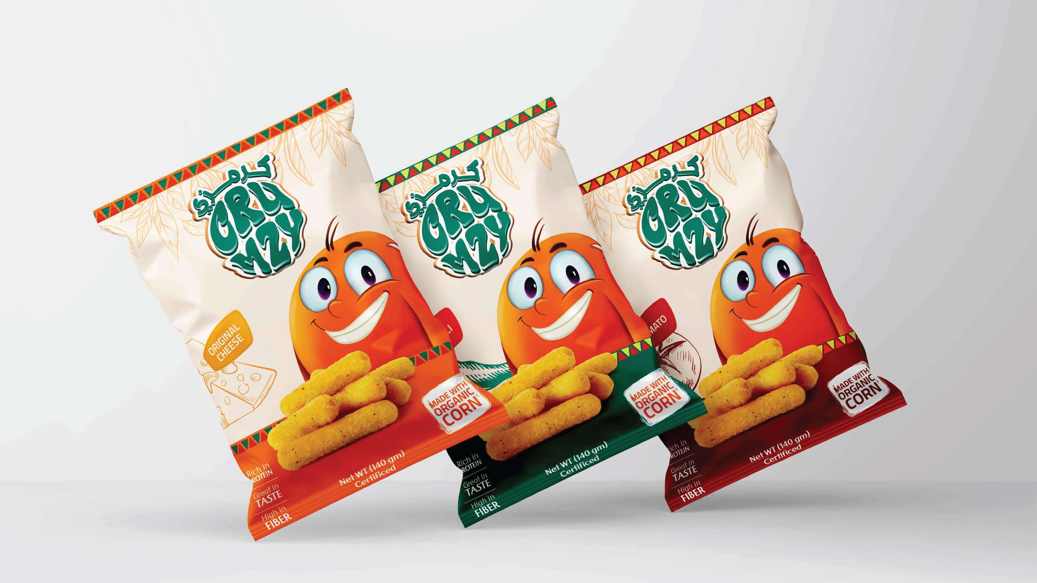 Crumzy Food Branding Project  - Branding Agency