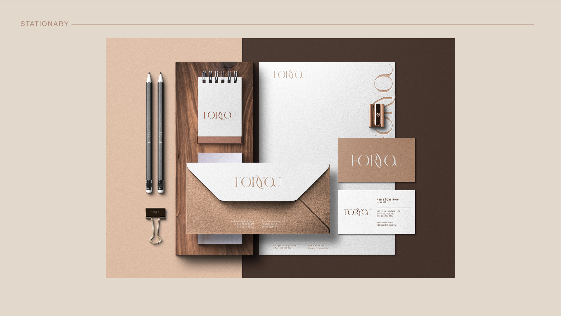 For You Clinic Branding Identity