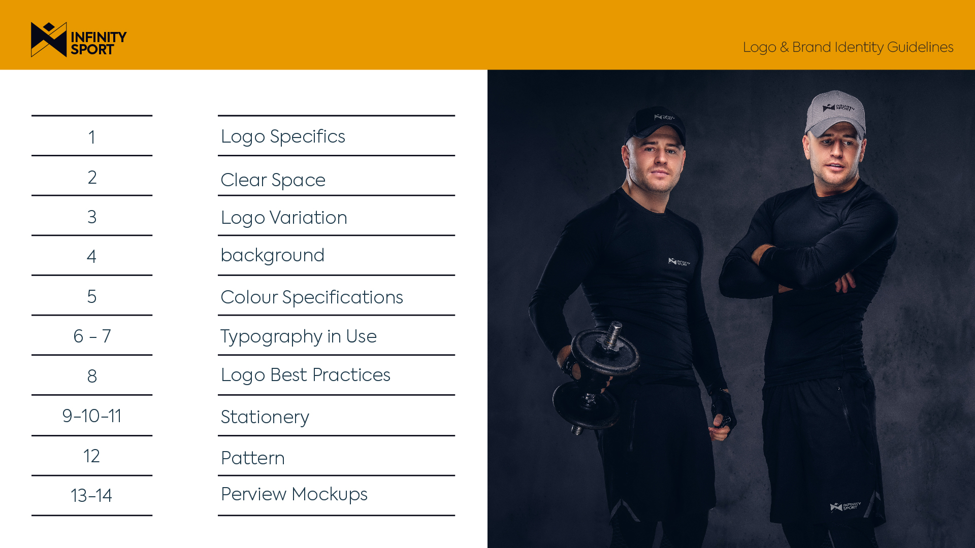 Infinity Sports Branding Identity