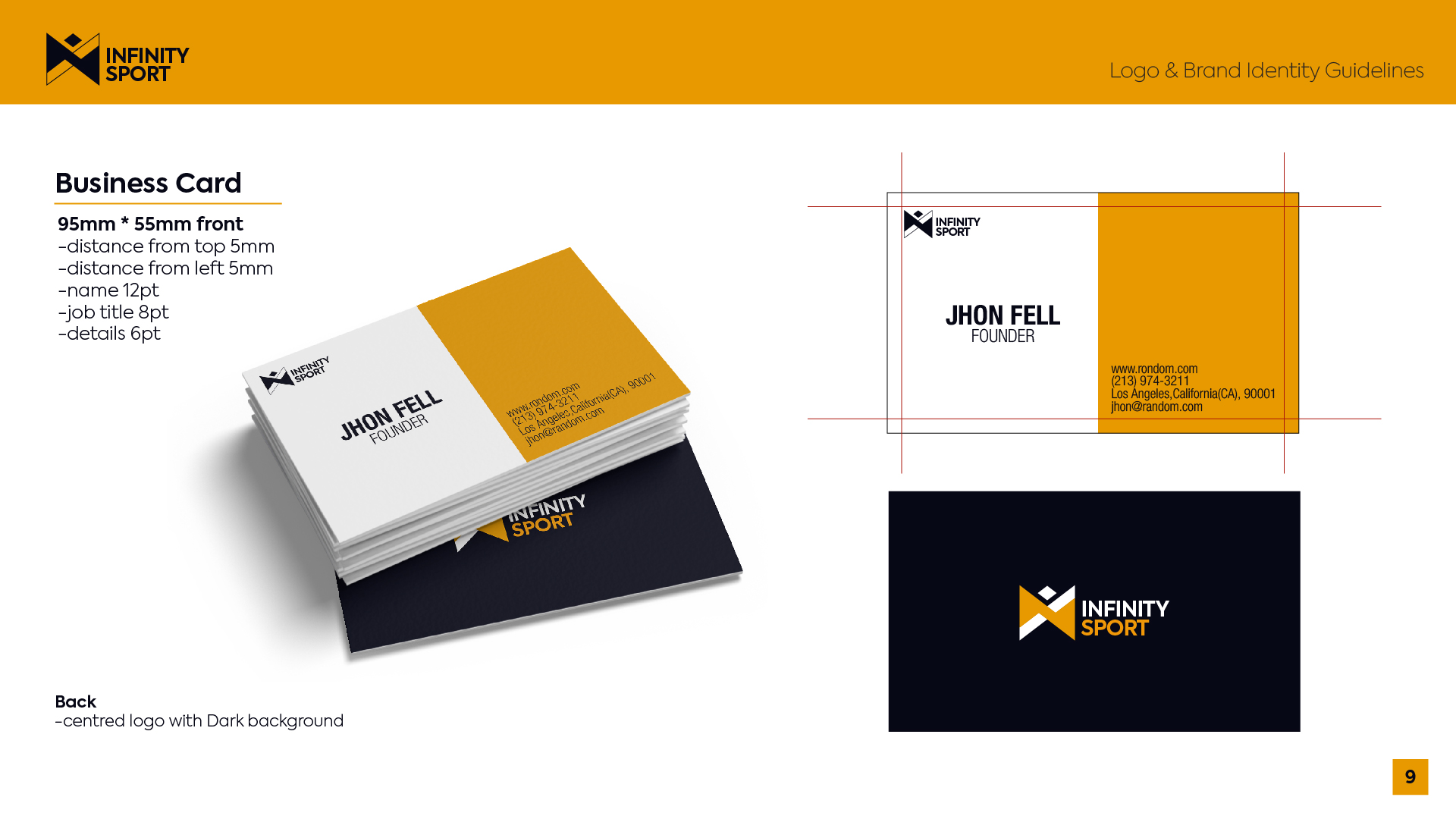 Infinity Sports Branding Identity