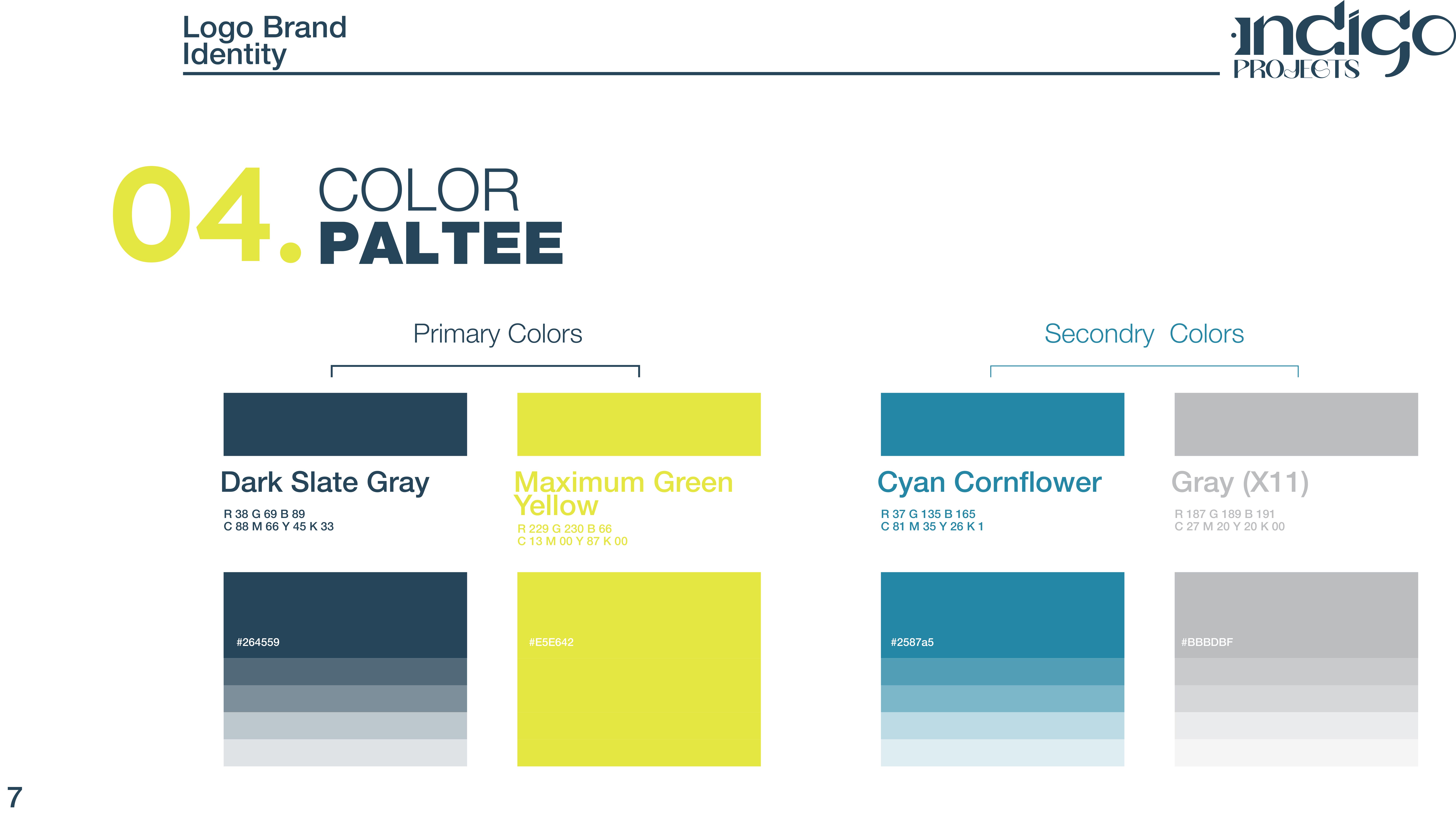 Indigo branding identity - Trendlix Branding Services