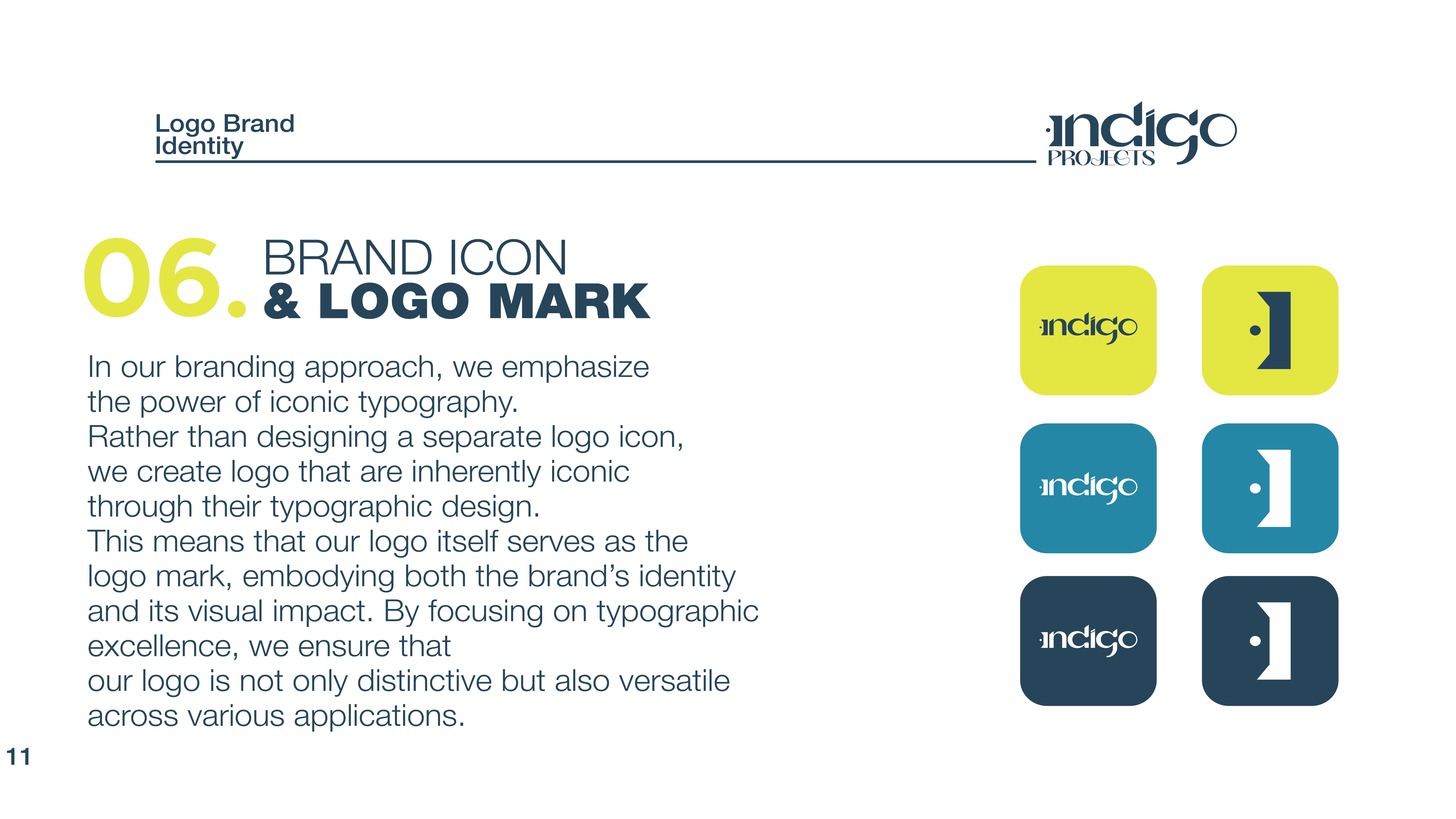 Indigo branding identity - Trendlix Branding Services