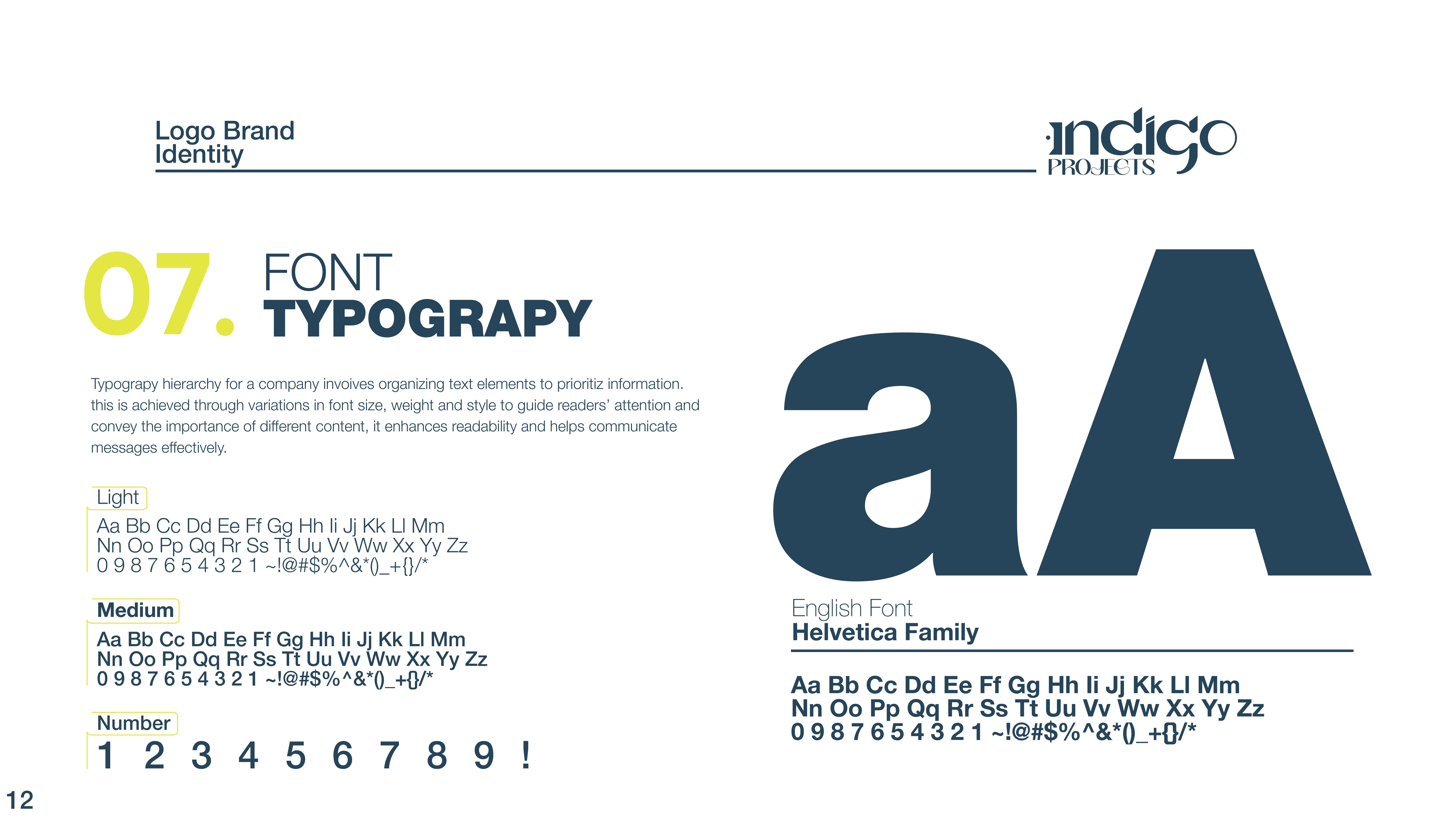 Indigo branding identity - Trendlix Branding Services