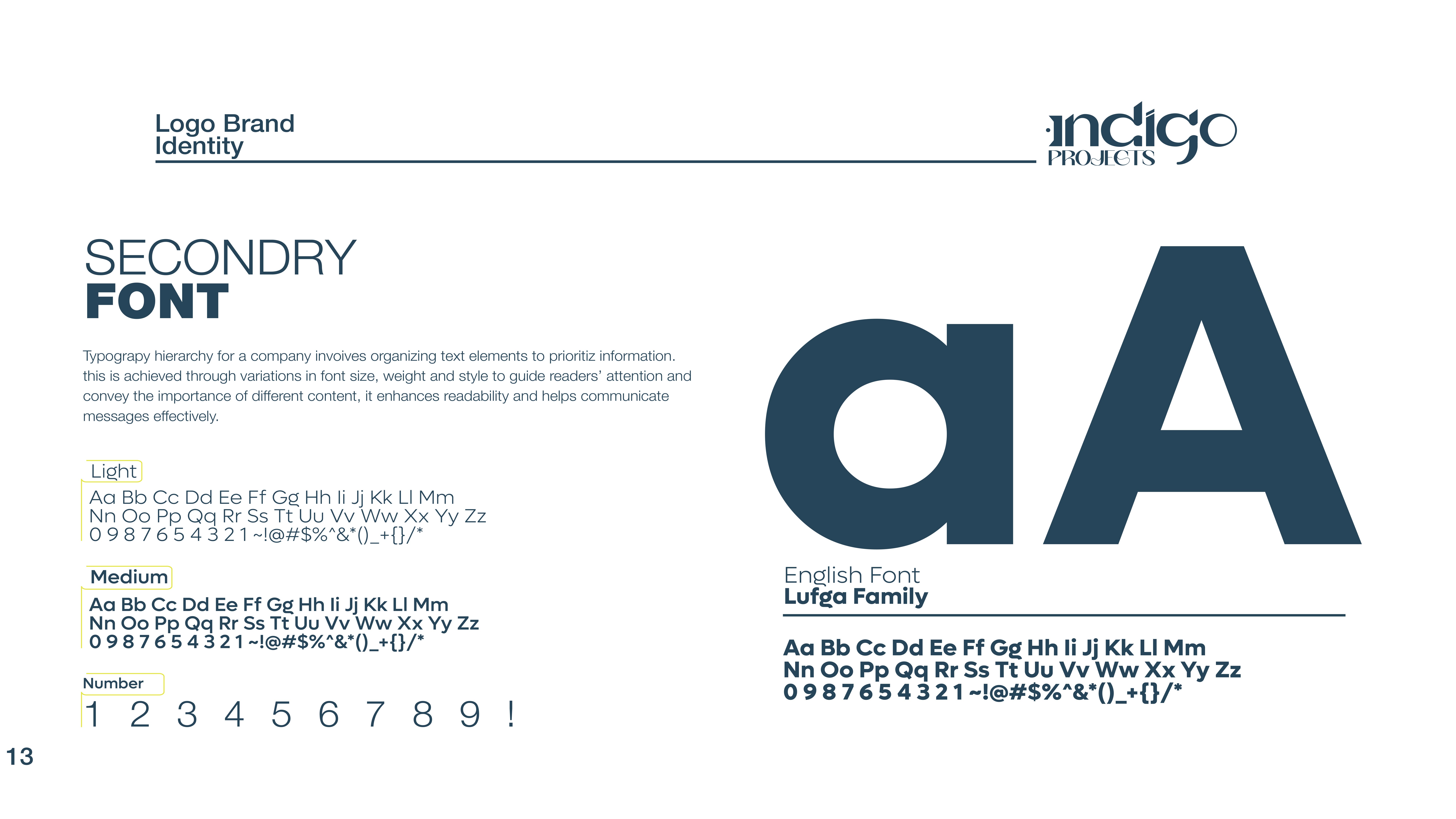 Indigo branding identity - Trendlix Branding Services