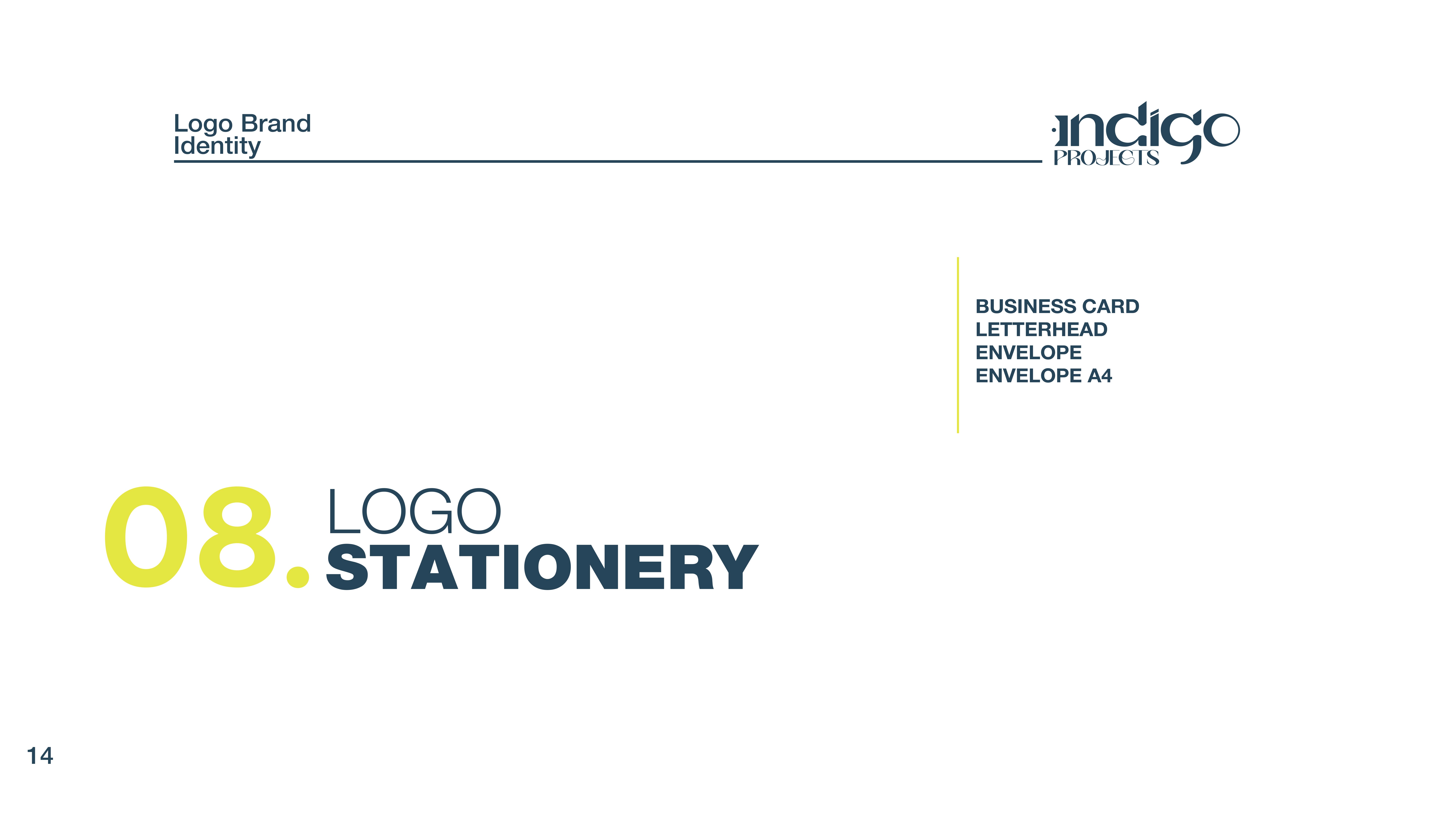 Indigo branding identity - Trendlix Branding Services