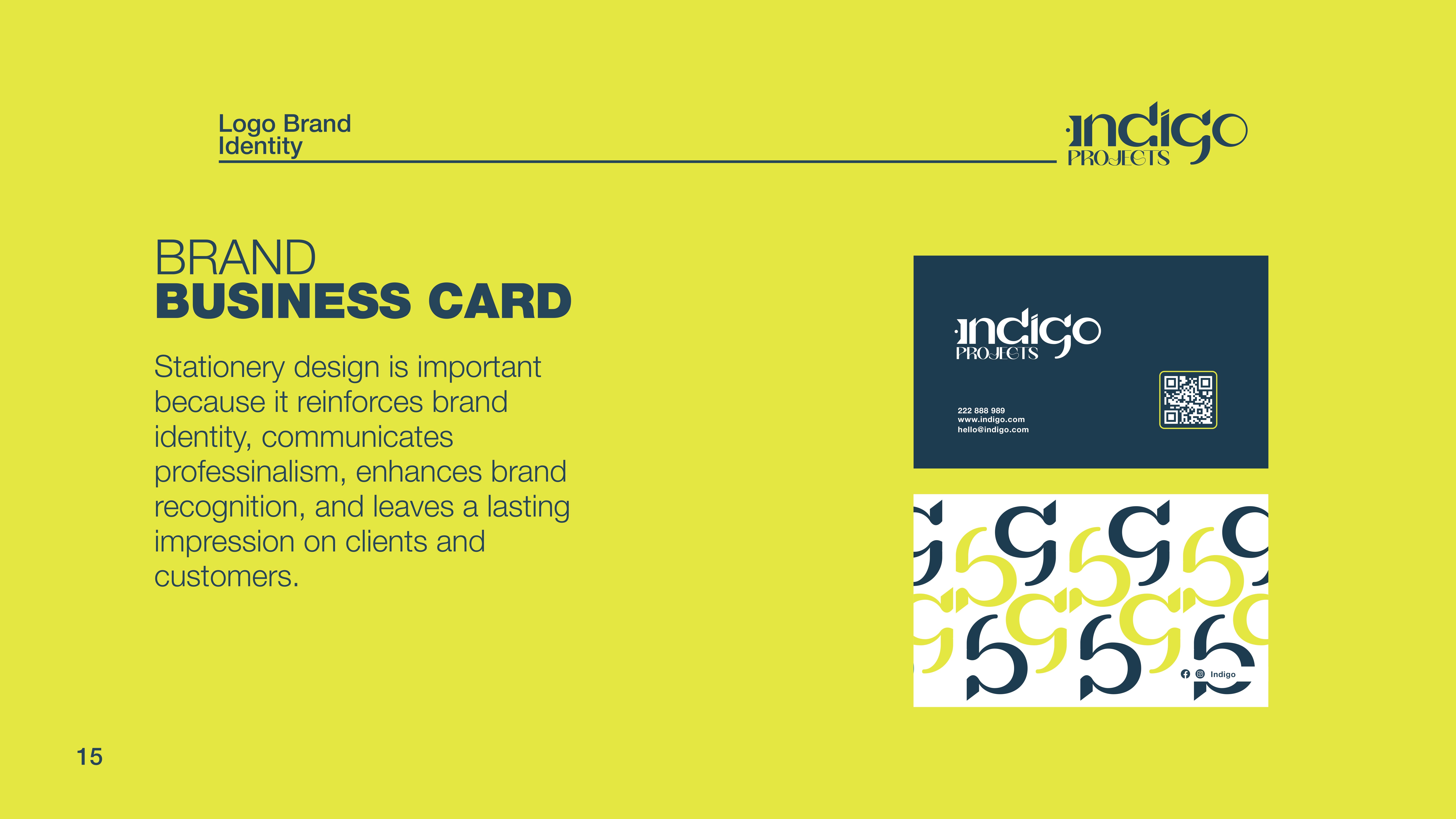 Indigo branding identity - Trendlix Branding Services